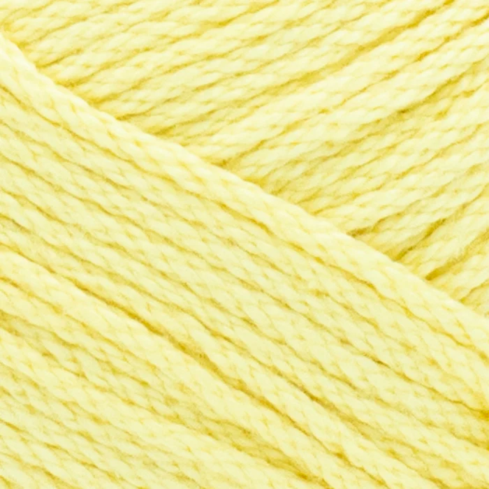 Lion Brand 24/7 Cotton 157 Lemon. Mercerized Cotton